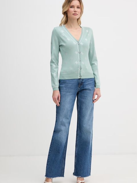 Guess kardigan damski z wiskozy - zdjęcie produktu nr 1