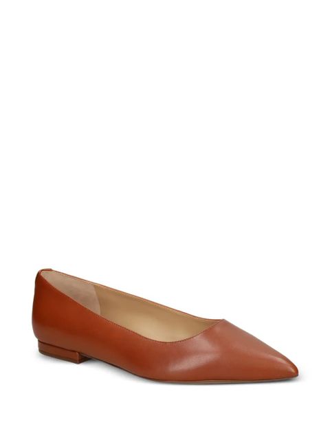 Lauren Ralph Lauren pointed ballet flats - Brown - zdjęcie produktu nr 2
