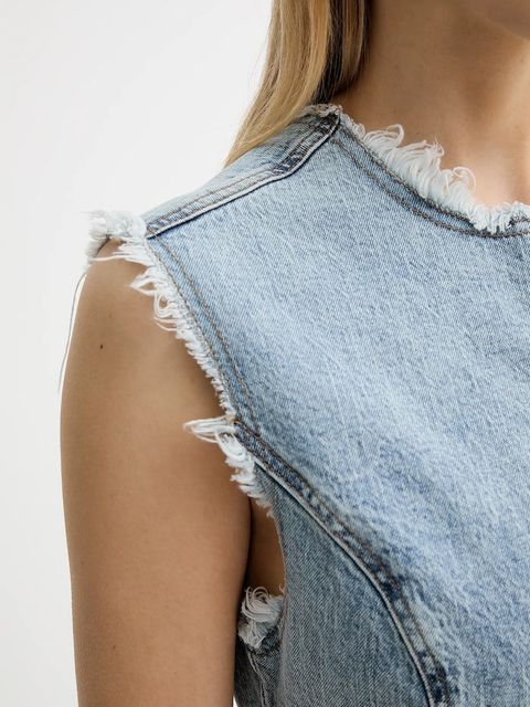 Gestuz sukienka kolor niebieski mini prosta 10910383