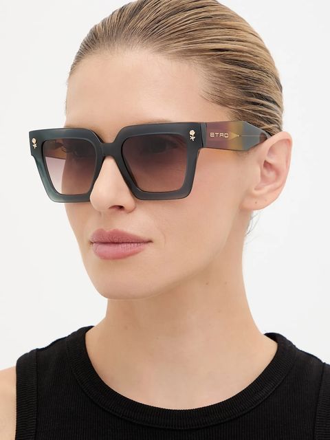 Etro okulary damskie kolor zielony ETRO 0113/S - zdjęcie produktu nr 1