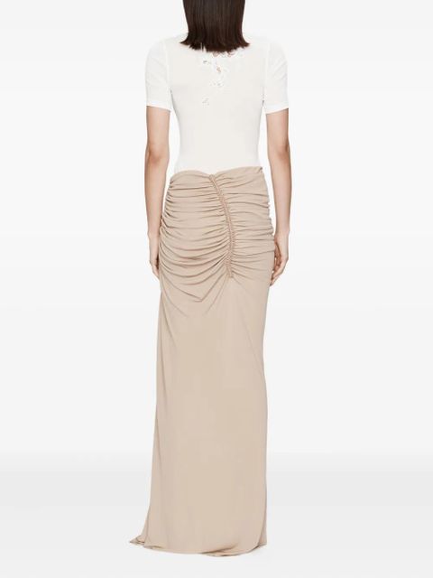 Christopher Esber Shibari ruched maxi skirt - Neutrals