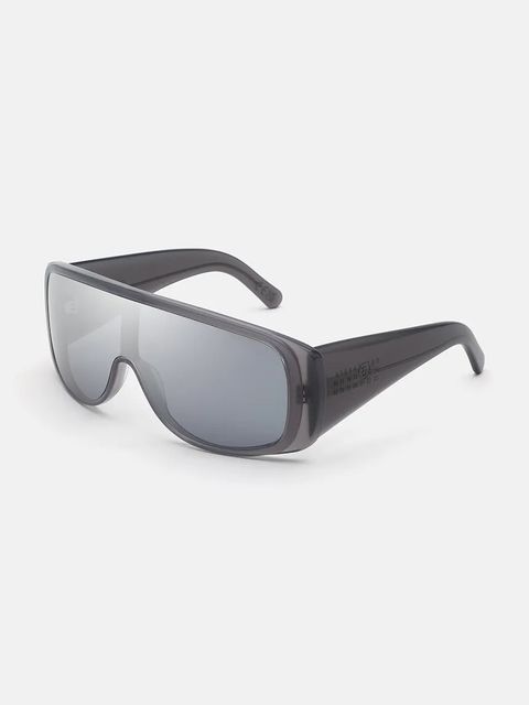 MM6 Maison Margiela okulary przeciwsłoneczne MARGIELA MM6 MASK GREY - zdjęcie produktu nr 1