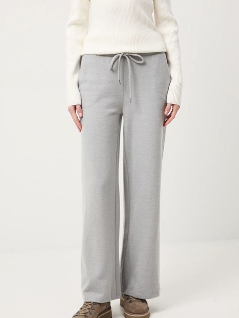 Medicine spodnie dresowe damskie kolor szary melanżowe - zdjęcie produktu nr 1