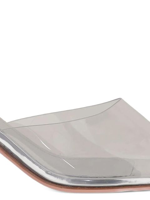 Amina Muaddi Taylor open-toe heeled sandals - White