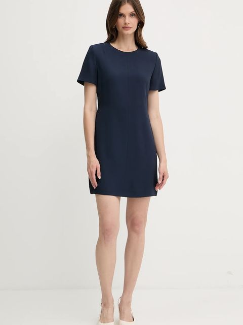 BOSS sukienka kolor granatowy mini prosta 50541993 - zdjęcie produktu nr 2