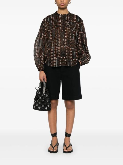 MARANT ÉTOILE Salika blouse - Black