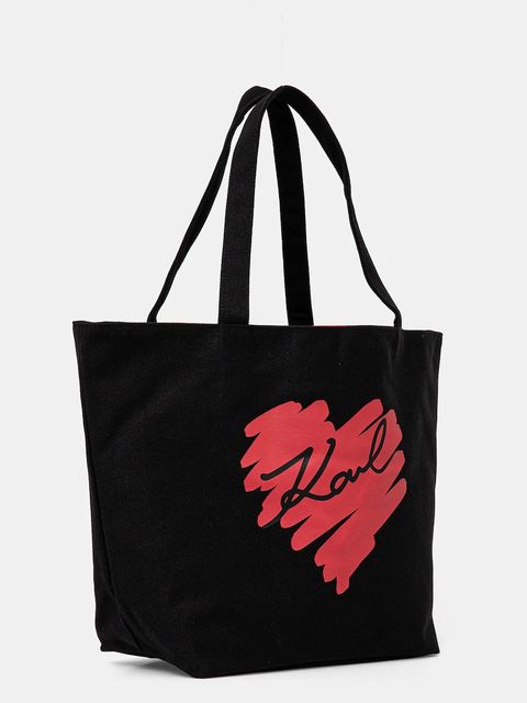 Karl Lagerfeld torebka dwustronna kolor czarny A1W50024