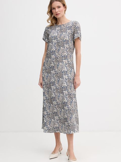 Weekend Max Mara sukienka jedwabna CRESPO - zdjęcie produktu nr 1