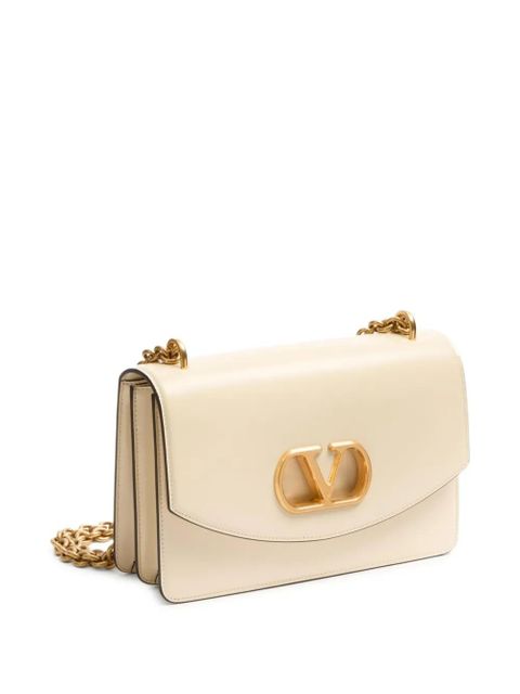 Valentino Garavani Vain leather shoulder bag - Neutrals