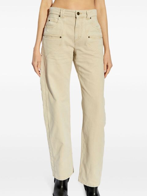 ISABEL MARANT Betiane trousers - Neutrals