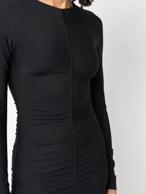 Reina Olga Master Viper minidress - Black