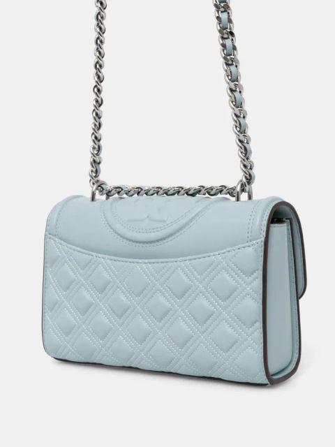 Tory Burch torebka Fleming kolor niebieski 75576.401