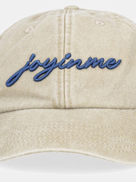 JOYINME czapka z daszkiem jeansowa Radiance kolor zielony z aplikacją Radiance - zdjęcie produktu nr 2