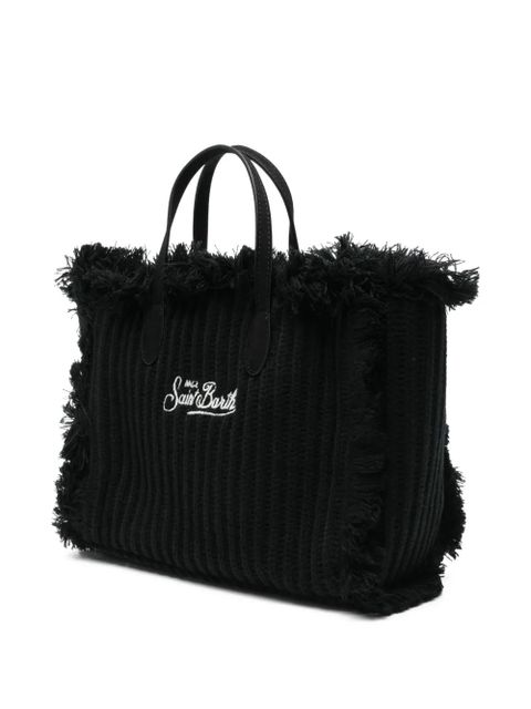 MC2 Saint Barth Colette wool tote bag - Black - zdjęcie produktu nr 2