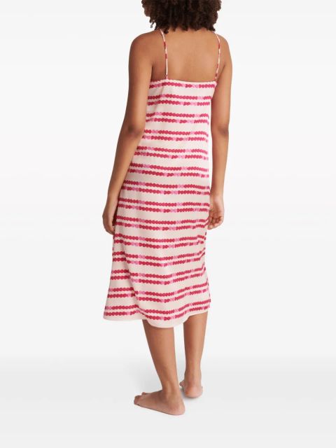 ERES Valentine heart-print silk nightdress - Pink