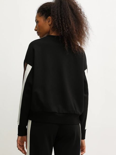 Guess bluza FABIA damska kolor czarny z aplikacją V5BQ03 KCX22 - zdjęcie produktu nr 2