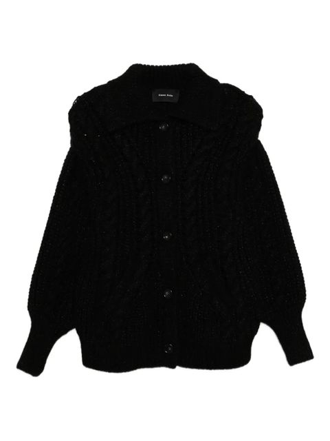 Simone Rocha sculpted chunky cardigan - Black - zdjęcie produktu nr 1