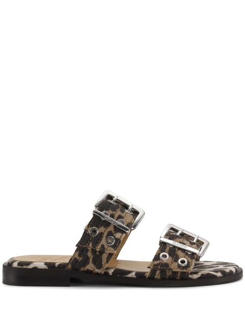 GANNI buckle sandals - Brown - zdjęcie produktu nr 1