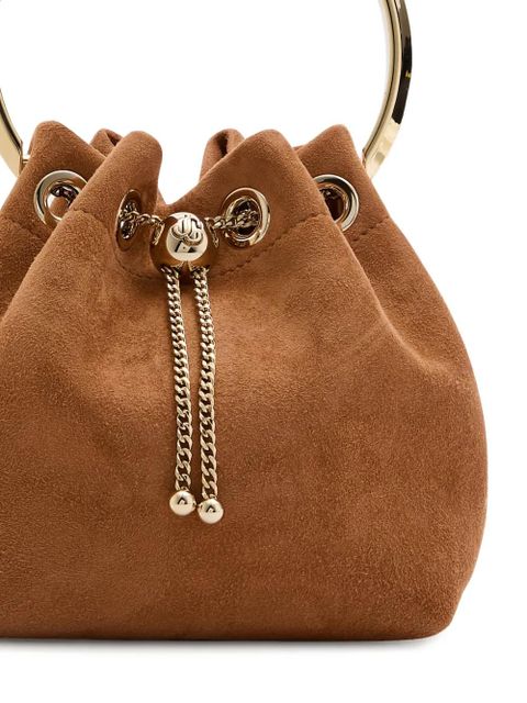 Jimmy Choo ring-handle tote bag - Brown - zdjęcie produktu nr 2