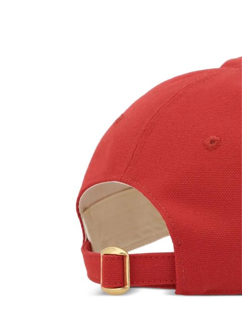 Valentino Garavani Chez cotton baseball cap - Red