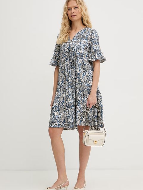 Weekend Max Mara sukienka bawełniana FUOCO - zdjęcie produktu nr 1