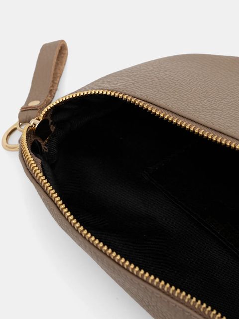 Answear.LAB nerka skórzana kolor brązowy