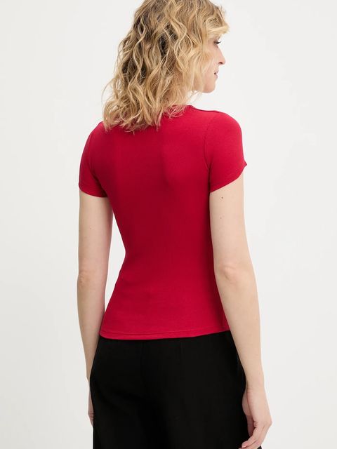 Answear.LAB t-shirt damski kolor czerwony