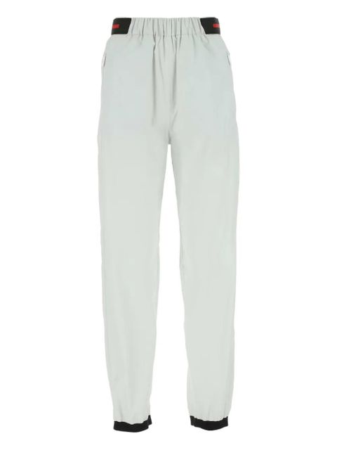 Prada elastic-waistband straight-leg trousers - White - zdjęcie produktu nr 1