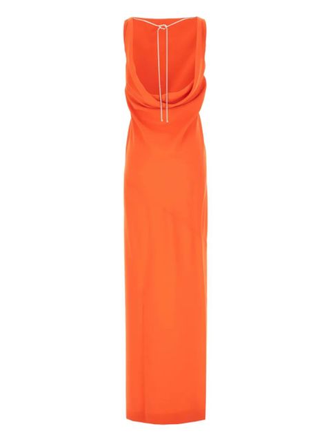 Max Mara open-back dress - Orange