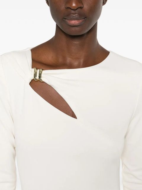 Lauren Ralph Lauren crew-neck maxi dress - Neutrals