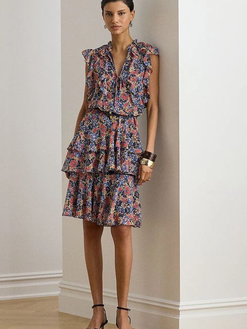 Lauren Ralph Lauren sukienka letnia bawełniana - zdjęcie produktu nr 1