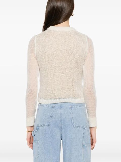 Ba&Sh Diego sweater - Neutrals