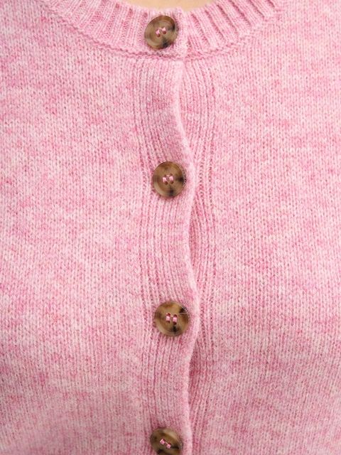 United Colors of Benetton kardigan wełniany kolor różowy 103ME500L