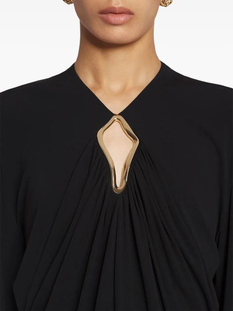 Lanvin cut-out blouse - Black