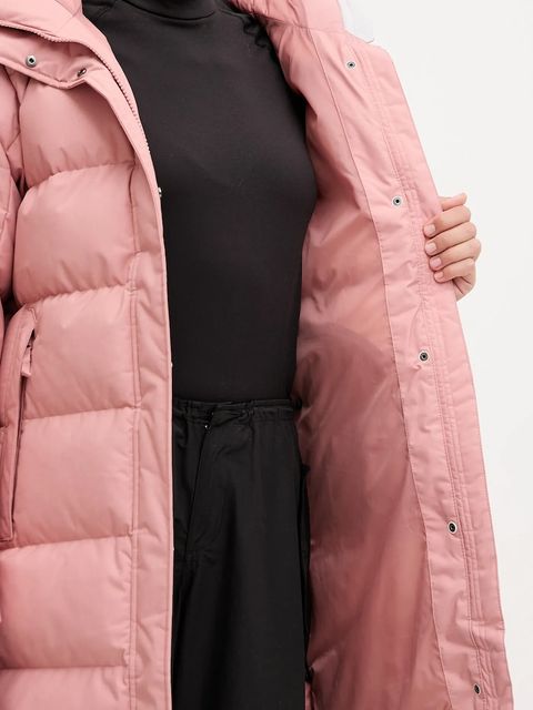 Helly Hansen kurtka damska kolor różowy zimowa