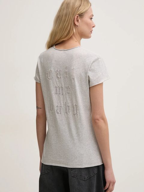 ZADIG&VOLTAIRE t-shirt bawełniany - zdjęcie produktu nr 1