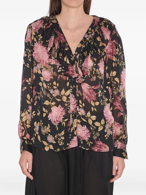 Chloé ruffled blouse - Black - zdjęcie produktu nr 1