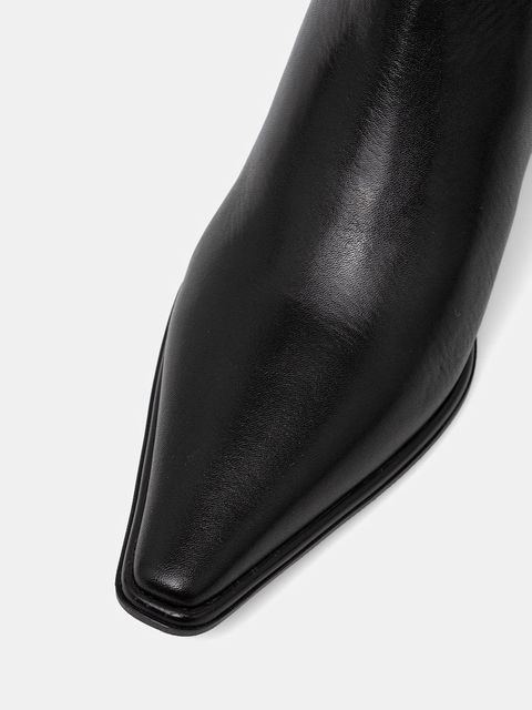 Vagabond Shoemakers kozaki GISELLE WIDE SHAFT damskie kolor czarny na słupku 5754-902-20