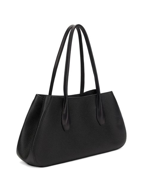 The Row Alger textured tote bag - Black