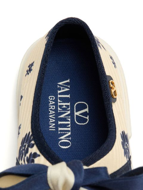 Valentino Garavani Bay By Bay ballerina sneakers - Neutrals - zdjęcie produktu nr 2