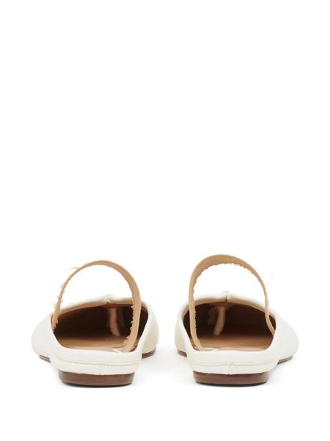 Maison Margiela Tabi ballerina mules - White