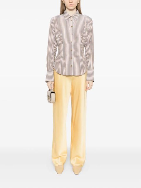 Reformation Will oversized shirt - Neutrals