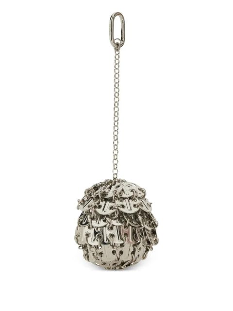 Rabanne chain keyring - Silver