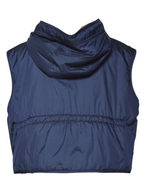 Weekend Max Mara hooded sleeveless gilet - Blue
