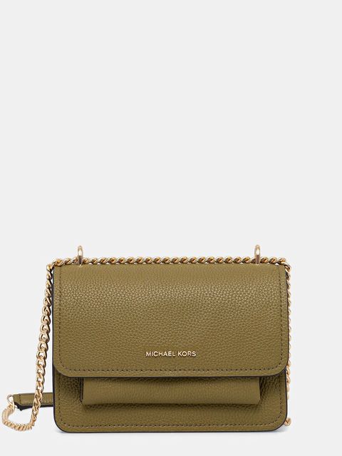 MICHAEL Michael Kors torebka skórzana kolor zielony 32T4GC7C1T - zdjęcie produktu nr 1