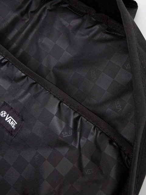 Vans plecak kolor czarny duży gładki