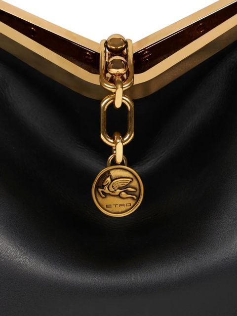 ETRO medium embroidered Vela shoulder bag - Black - zdjęcie produktu nr 2