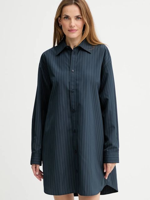 G-Star sukienka 0 kolor granatowy mini oversize D26979.E084 - zdjęcie produktu nr 1