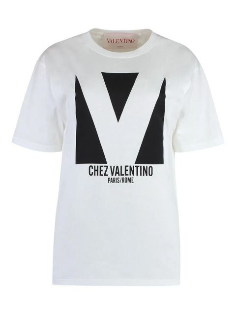 Valentino Garavani Chez-print T-shirt - White