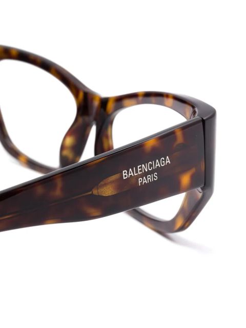 Balenciaga Eyewear cat-eye glasses - Brown - zdjęcie produktu nr 2